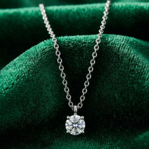 Solitaire Diamond Pendants